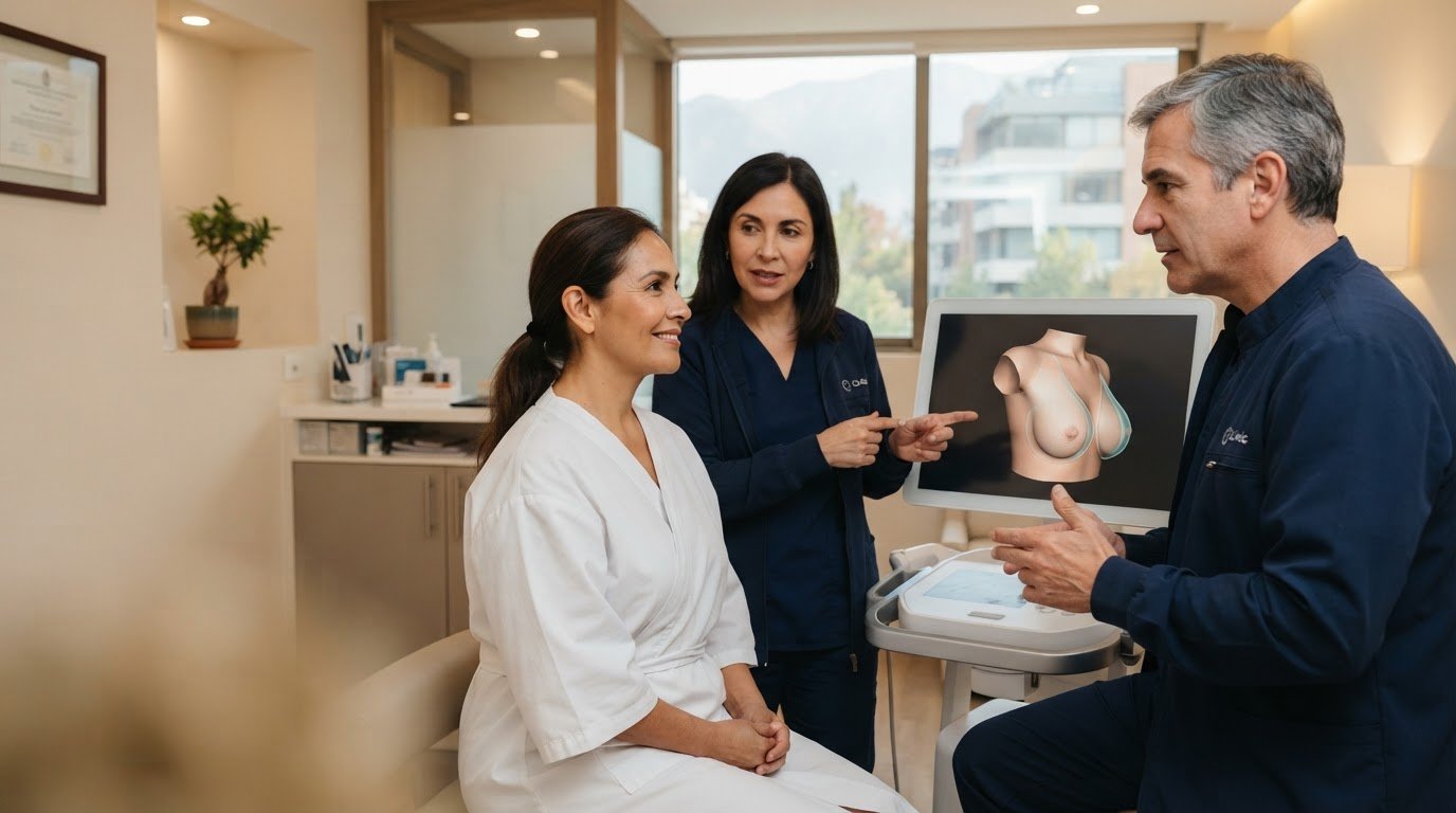 Corrección de doble burbuja en implantes mamarios: causas y opciones